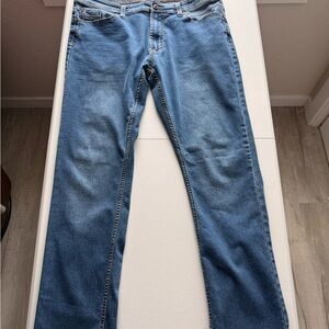 Kenneth Cole Blue Slim Fit Jeans